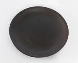 Longpi black pottery dinner plate
